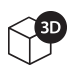 Icona download modello 3D