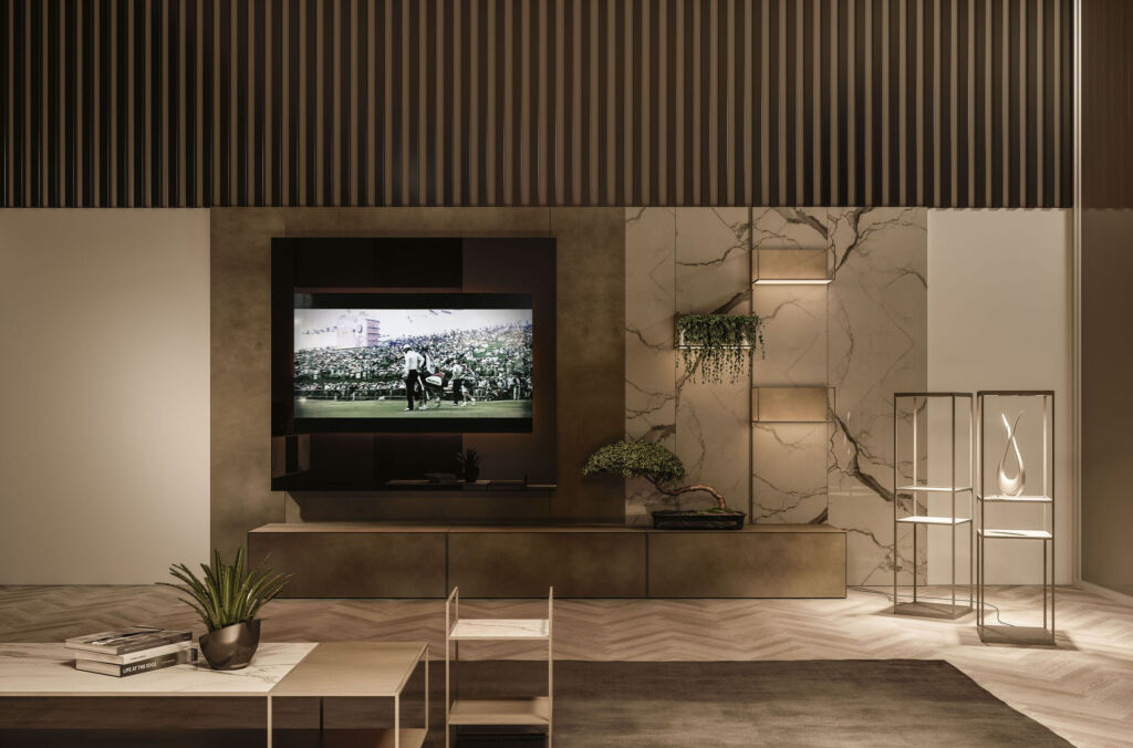 Idee Cercasi: Come Arredare la Parete TV? - Ronda Design